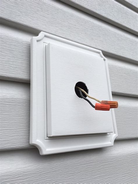 exterior sconce no junction box